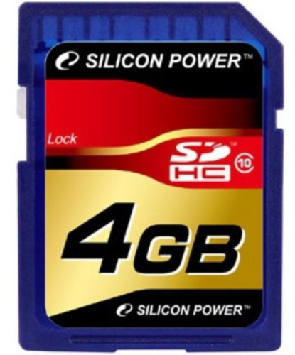 картинка Память SD 4Gb Silicon Power SDHC class4 от магазина Интерком-НН фото 2
