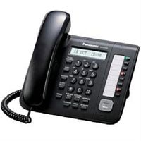 картинка Panasonic KX-NT551RU-B (черный) IP-телефон, 2 гигабитных порта от магазина Интерком-НН