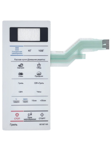 картинка Samsung DE34-00383J Сенсорная панель управления для микроволновой печи (СВЧ) GE73ET1KR от магазина Интерком-НН фото 3