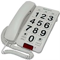 картинка Телта-217-21 Телефон с кнопочным номеронабирателем (белый) от магазина Интерком-НН