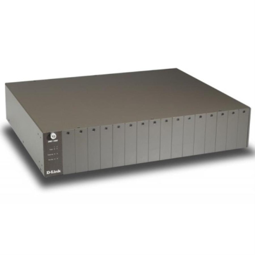 картинка D-Link DMC-1000 Шасси для медиаконвертеров. вмещает до 16 конвертеров Б/У от магазина Интерком-НН