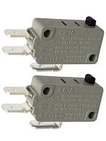 картинка Микропереключатель 2шт Dongnan KW3A-16Z0-A200, 3-х контактный KW3A 16(4)A 250V от магазина Интерком-НН
