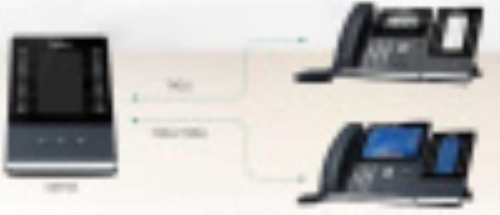 картинка Модуль расширения Yealink EXP43 черный от магазина Интерком-НН фото 3