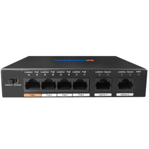 изображение TR-NS1006-60-4PoE Неуправляемый коммутатор TRASSIR магазин Компании Интерком-НН картинка TR-NS1006-60-4PoE Неуправляемый коммутатор TRASSIR от магазина Интерком-НН