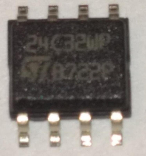 изображение 24C32WP (1103-001279) IC-EEprom 24C32, 32Kbit, 4Kx8, SOP, 8P, 5x4mm магазин Компании Интерком-НН картинка 24C32WP (1103-001279) IC-EEprom 24C32, 32Kbit, 4Kx8, SOP, 8P, 5x4mm от магазина Интерком-НН