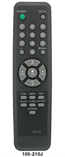 картинка Пульт Huayu 105-210J для телевизоров GoldStar от магазина Интерком-НН