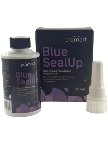 изображение Promart Blue SealUp герметик для резьбовых соединений (30мл) магазин Компании Интерком-НН картинка Promart Blue SealUp герметик для резьбовых соединений (30мл) от магазина Интерком-НН