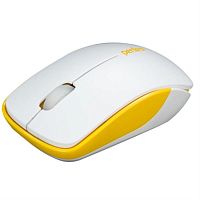 картинка Perfeo PF-763-WOP-W/Y Мышь беспроводная ASSORTY PF_4613 (бело-желтая)  от магазина Интерком-НН