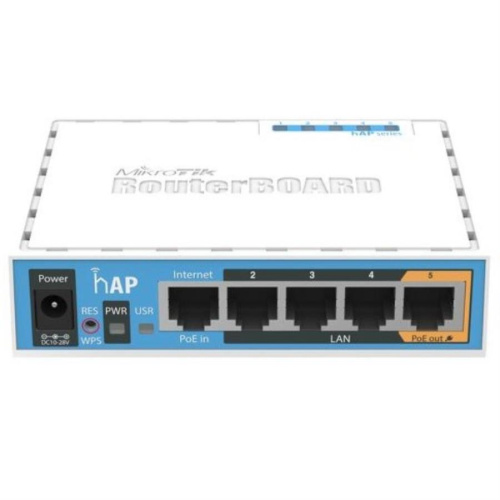 изображение Wi-Fi-маршрутизатор Mikrotik hAP RouterBoard RB951Ui-2nD магазин Компании Интерком-НН фото 2 картинка Mikrotik hAP RB951Ui-2nD RouterBoard Wi-Fi-роутер от магазина Интерком-НН фото 2