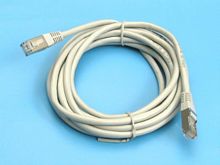 картинка Патч-корд cat. 5e 3 м. (серый) экранированный от магазина Интерком-НН