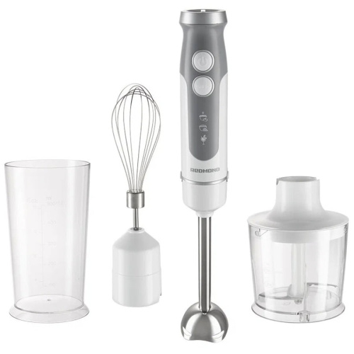 картинка Redmond RHB-2921 блендер погружной 1300Вт, регулировка оборотов, режим турбо, белый  от магазина Интерком-НН