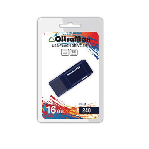 изображение Память USB 16Gb OltraMax 240 синий (OM-16GB-240-Blue) магазин Компании Интерком-НН картинка Память USB 16Gb OltraMax 240 синий (OM-16GB-240-Blue) от магазина Интерком-НН