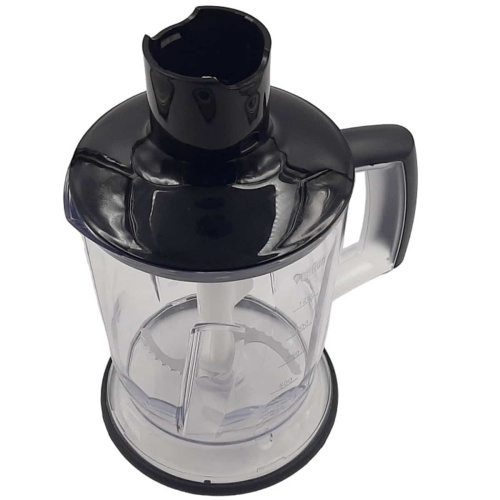 картинка Braun AX22110047 измельчитель в сборе (BC) 1250мл для блендера MQ7045X Multiquick 7, 9 черный от магазина Интерком-НН фото 2