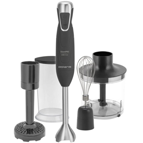 изображение Polaris PHB 1380 Silent погружной блендер 1300Вт, серый магазин Компании Интерком-НН картинка Polaris PHB 1380 Silent погружной блендер 1300Вт, серый от магазина Интерком-НН