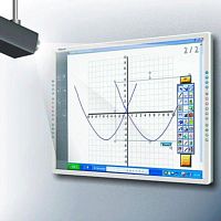 картинка Интерактивная доска 80" IQBoard PS S080, резистивная технология, USB, RS232 от магазина Интерком-НН
