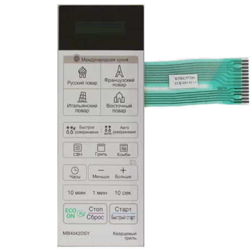 картинка LG MFM62757001 Сенсорная панель управления СВЧ MB4042D белый от магазина Интерком-НН фото 4