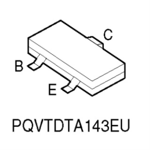 изображение Panasonic PQVTDTA143EU Транзистор магазин Компании Интерком-НН картинка Panasonic PQVTDTA143EU Транзистор от магазина Интерком-НН
