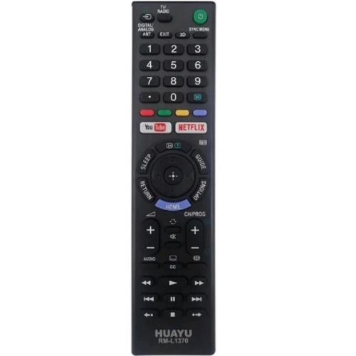 изображение Huayu RM-L1370 (20877) пульт дистанционного управления универсальный (ПДУ) для телевизоров Sony магазин Компании Интерком-НН картинка Huayu RM-L1370 (20877) пульт дистанционного управления универсальный (ПДУ) для телевизоров Sony от магазина Интерком-НН