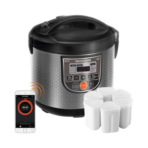 изображение Умная мультиварка Redmond SkyCooker RMC-M223S с дистанционным управлением со смартфона или планшета магазин Компании Интерком-НН картинка Redmond SkyCooker RMC-M223S умная мультиварка с дистанционным управлением со смартфона или планшета от магазина Интерком-НН