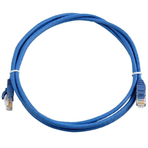 картинка Патч-корд cat. 5e 3 м. (синий) неэкранированный, литой коннектор от магазина Интерком-НН