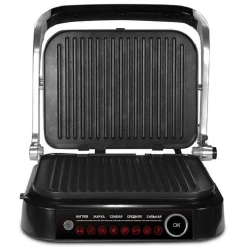 картинка Zigmund & Shtain ZEG-928 электрогриль Grillmeister 2100Вт, серебристый от магазина Интерком-НН фото 4