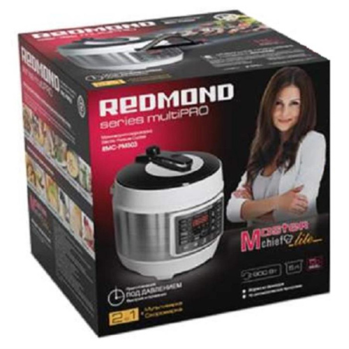 изображение Мультиварка-скороварка Redmond RMC-PM503 900 Вт, 5 л, программа приготовления под вакуумом магазин Компании Интерком-НН фото 3 картинка Redmond RMC-PM503 мультиварка-скороварка 900 Вт, 5 л, программа приготовления под вакуумом от магазина Интерком-НН фото 3