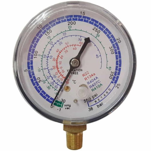 картинка Манометр WK6813L низкого давления 68мм для фреона R22, R134A, R404A, R407C, R410A от магазина Интерком-НН