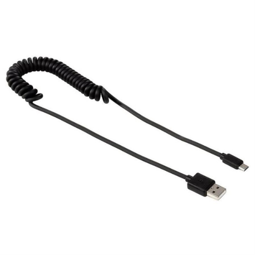 изображение Кабель USB для передачи данных и заряда mini USB 1.0м черный, витой (ELTRONIC) магазин Компании Интерком-НН картинка Кабель USB для передачи данных и заряда mini USB 1.0м черный, витой (ELTRONIC) от магазина Интерком-НН