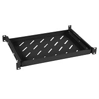 картинка Cabeus JE05-600-BK Полка 19" выдвижная для шкафов и стоек глубиной 600 мм, цвет черный от магазина Интерком-НН