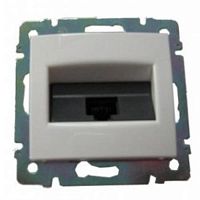 картинка 774230 Модуль розетки информационной 1хRJ45, кат. 5е, с захватами, UTP, белый, Valena Legrand от магазина Интерком-НН