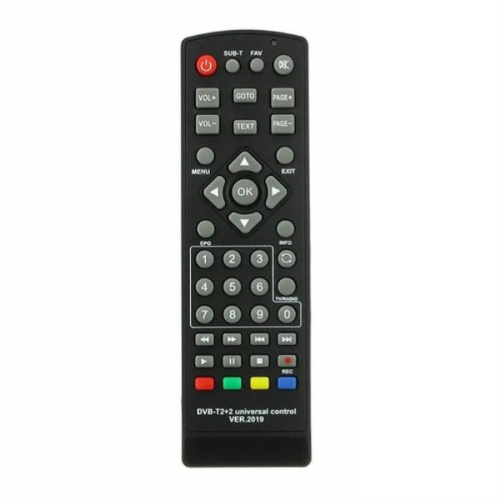 картинка Huayu DVB-T2+2 [17314) универсальный пульт дистанционного управления (ПДУ) для DVD от магазина Интерком-НН