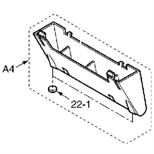 картинка Panasonic PNYLT7730X (PSYL1002Z1) подставка для настольной установки системного телефона KX-T7730 от магазина Интерком-НН фото 3