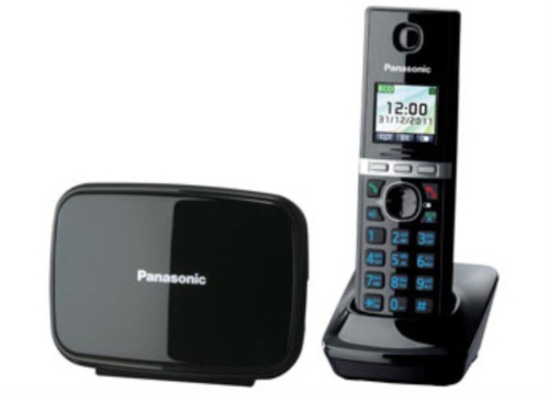 изображение Беспроводной телефон Panasonic KX-TG8081RUB DECT (радиотелефон) , цвет: черный магазин Компании Интерком-НН картинка Panasonic KX-TG8081RUB - Беспроводной телефон DECT (радиотелефон) , цвет: черный от магазина Интерком-НН