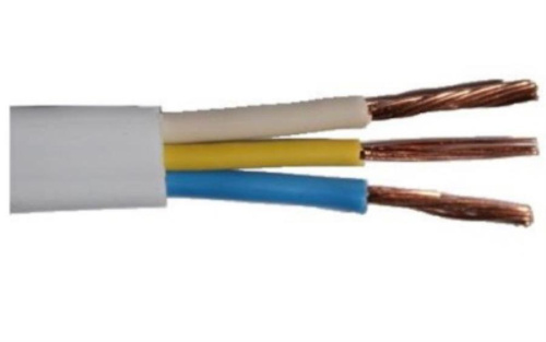 картинка Кабель ПУГНП 3*1,5 гибкий монтажный электрический  цвет белый  от магазина Интерком-НН