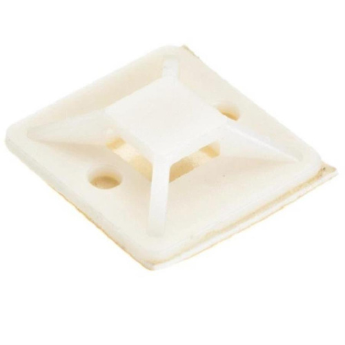 картинка Площадка самоклеющаяся 30ммх30мм для крепления стяжек шириной 6,4мм (50 шт) от магазина Интерком-НН фото 2