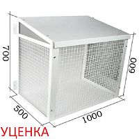 картинка Решетка УЦЕНКА антивандальная (1000х600х500) для наружного блока кондиционера  от магазина Интерком-НН