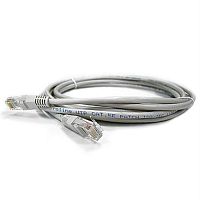 картинка Патч-корд UTP cat. 5e 1,5м (серый) неэкранированный, литой коннектор от магазина Интерком-НН