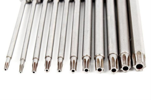картинка Набор магнитных бит Torx 75мм, 1/4" 11шт T6, T7, T8, T9, T10, T15, T20, T25, T27, T30, T40 от магазина Интерком-НН фото 3