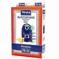 картинка Vesta filter PN06 комплект мешков-пылесборников бумажных (5шт+1 фильтр) для пылесоса Panasonic от магазина Интерком-НН