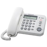 картинка Panasonic KX-TS2356RUW проводной телефон, цвет белый от магазина Интерком-НН