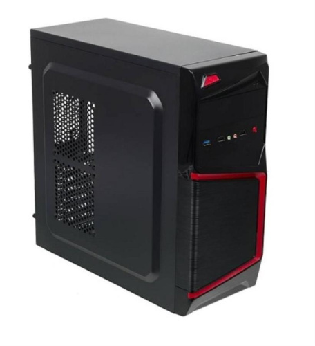 картинка Корпус LinkWorld VC-1001 черный без БП ATX 2xUSB2.0 1xUSB3.0 audio от магазина Интерком-НН