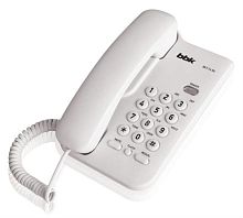 картинка Телефон проводной BBK BKT-74 RU белый от магазина Интерком-НН