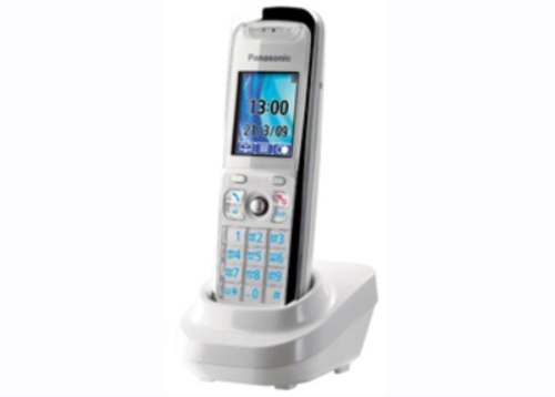 картинка Panasonic KX-TGA840RUW  - Дополнительная трубка DECT (радиотелефон) , цвет: белый  от магазина Интерком-НН