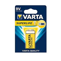картинка  VARTA 2022.101.411 "SUPERLIFE" 6F22  9V (типа "Крона") Элемент питания (батарейка) от магазина Интерком-НН