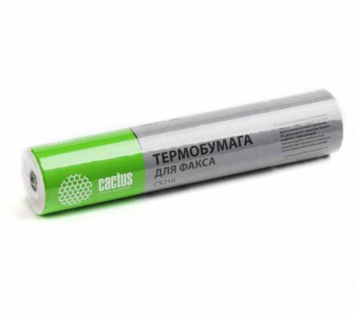 изображение Термобумага CACTUS CS216 для факса магазин Компании Интерком-НН картинка Термобумага CACTUS CS216 для факса от магазина Интерком-НН