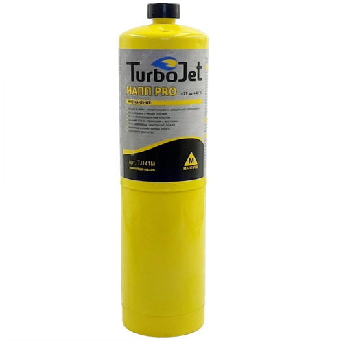 изображение TurboJet TJ141M газовый баллон (МАПП Газ) 400 грамма для высокотемпературной пайки и сварки магазин Компании Интерком-НН картинка TurboJet TJ141M газовый баллон (МАПП Газ) 400 грамма для высокотемпературной пайки и сварки от магазина Интерком-НН