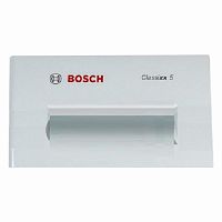 картинка Bosch 00643914 Ручка, панель дозатора моющих средств для стиральной машины от магазина Интерком-НН