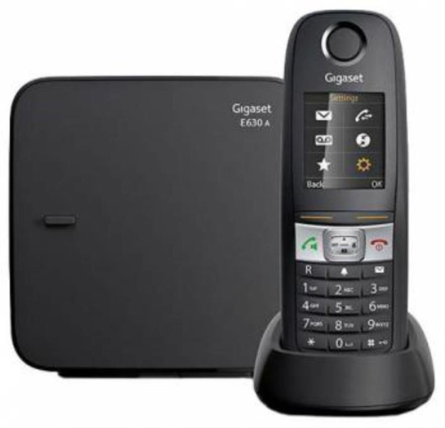 картинка Р/Телефон Dect Gigaset E630A RUS черный автооветчик АОН от магазина Интерком-НН фото 3