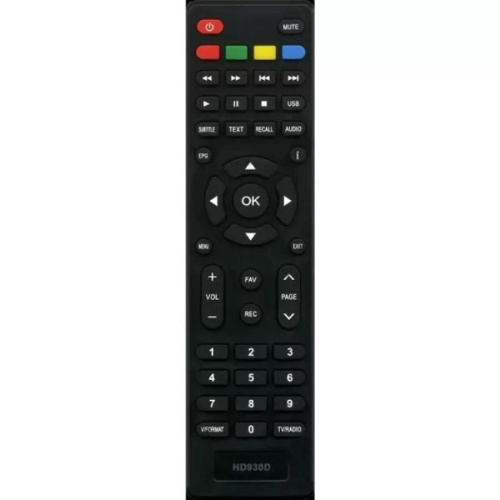 картинка Huayu HD930/HD930D (19379) Пульт дистанционного управления (ПДУ) для ресивера для Selenga HD930D от магазина Интерком-НН