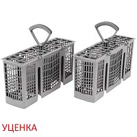 картинка Bosch УЦЕНКА 00418280 корзина двойная для столовых приборов, 6 секций, для посудомоечной машины от магазина Интерком-НН